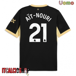 Manchester City Rayan Ait-Nouri #21 Seconda Maglia 2026-27 Manica Corta